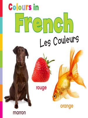 cover image of Colours in French